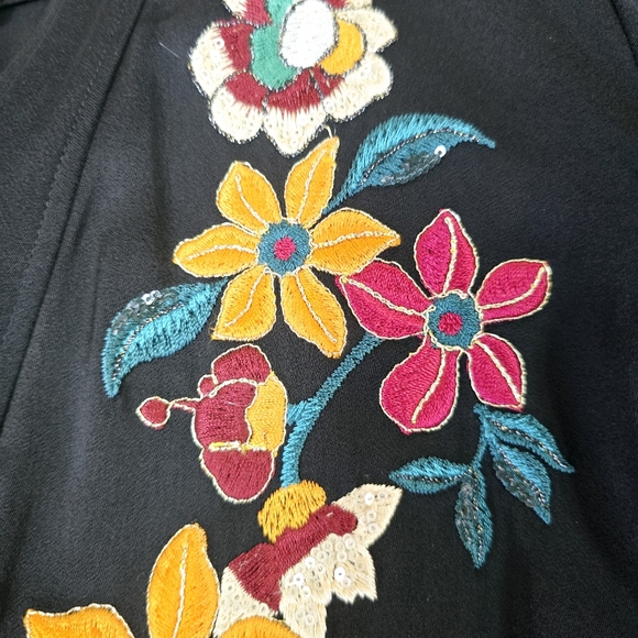 Etro Embroidered Wrap Dress - Picture 14 of 16